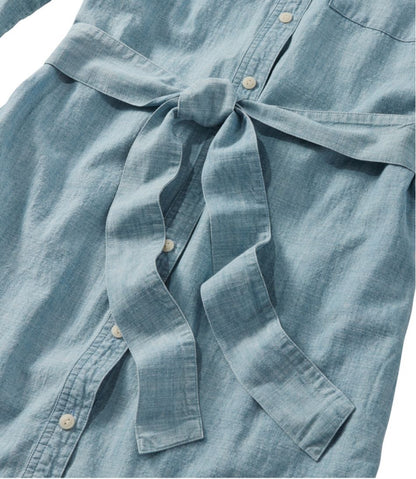 Women's Signature Camp Shirt Dress, Button-Front | L.L.Bean Everyday