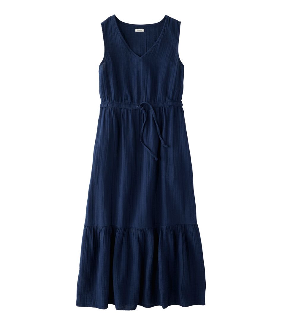 Women's Cloud Gauze Midi Dress | L.L.Bean Value