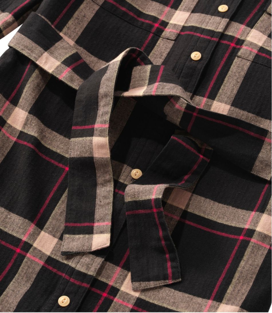 Women's Signature Camp Flannel Shirt Dress, Button-Front | L.L.Bean Exclusive