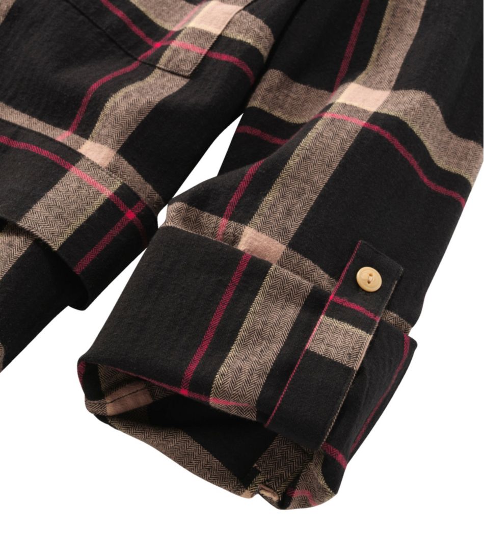 Women's Signature Camp Flannel Shirt Dress, Button-Front | L.L.Bean Exclusive