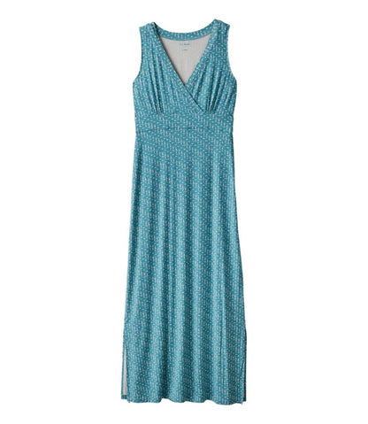 Women's Summer Knit Maxi Dress, Print | L.L.Bean Great Value