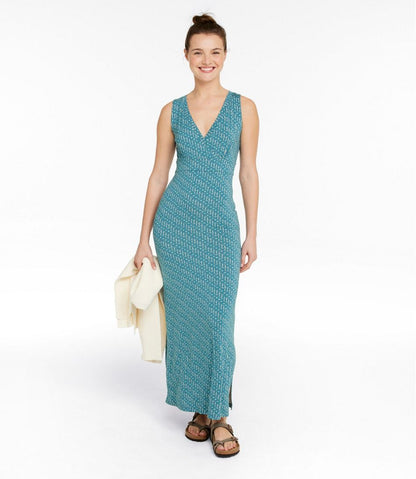 Women's Summer Knit Maxi Dress, Print | L.L.Bean Great Value