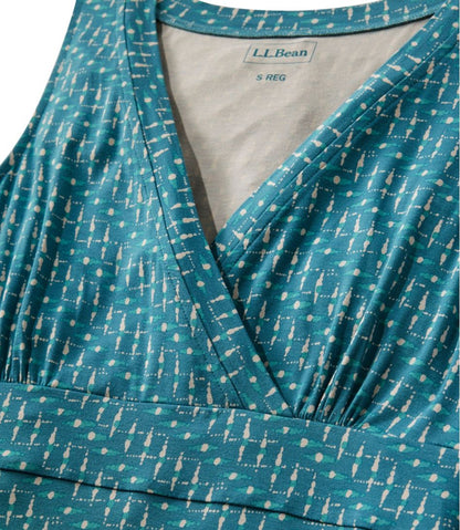 Women's Summer Knit Maxi Dress, Print | L.L.Bean Great Value