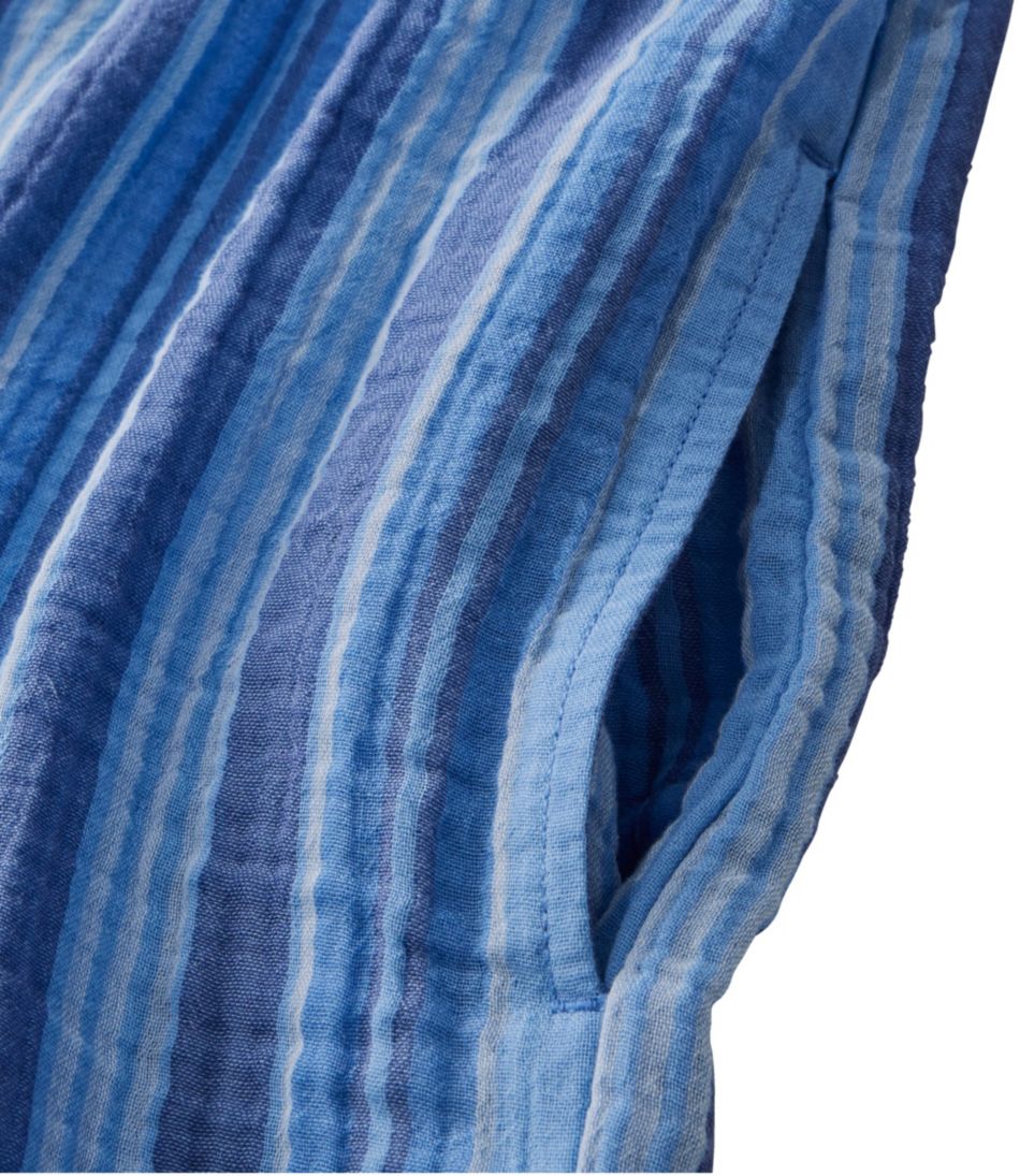 Women's Cloud Gauze Short-Sleeve Shift Dress, Stripe | L.L.Bean Trending