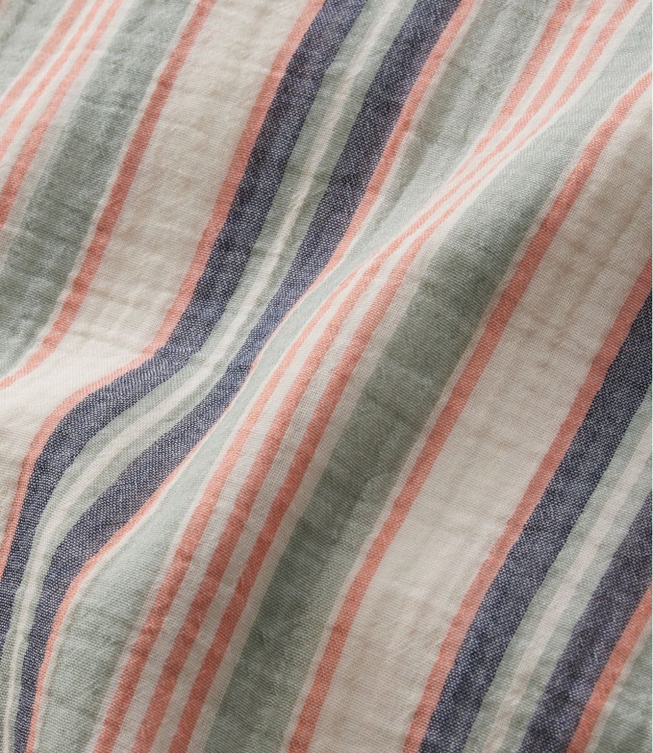 Women's Cloud Gauze Short-Sleeve Shift Dress, Stripe | L.L.Bean Trending
