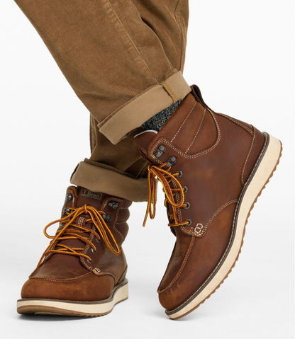 Men's Stonington Boots, Moc-Toe | L.L.Bean Classic