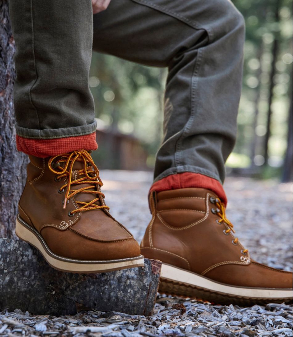 Men's Stonington Boots, Moc-Toe | L.L.Bean Classic