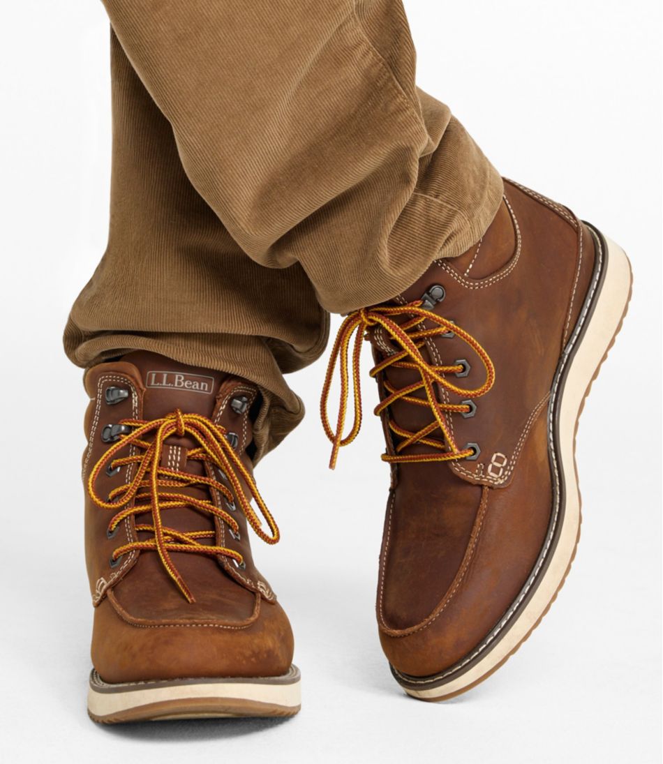 Men's Stonington Boots, Moc-Toe | L.L.Bean Classic