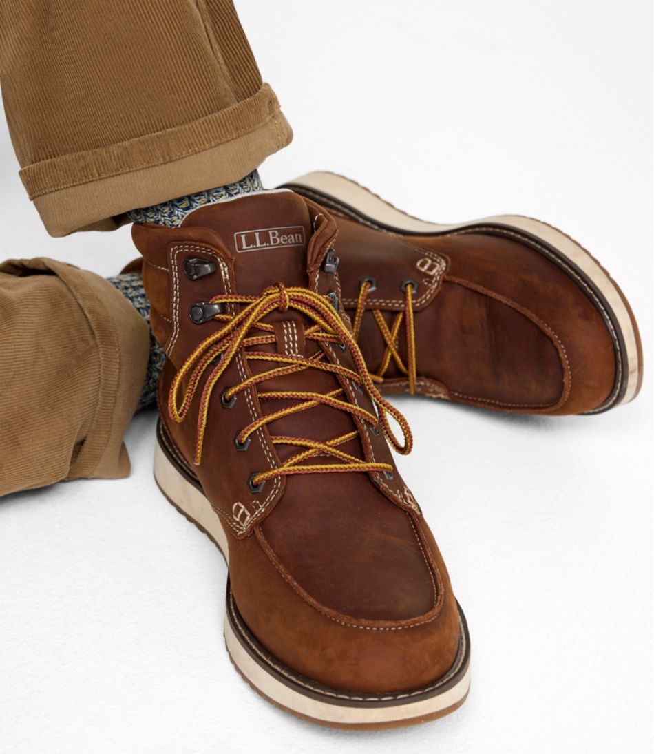 Men's Stonington Boots, Moc-Toe | L.L.Bean Classic