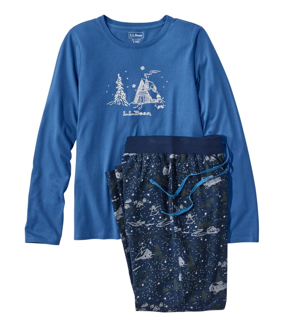 Women's L.L.Bean Camp PJ Set | L.L.Bean Essential