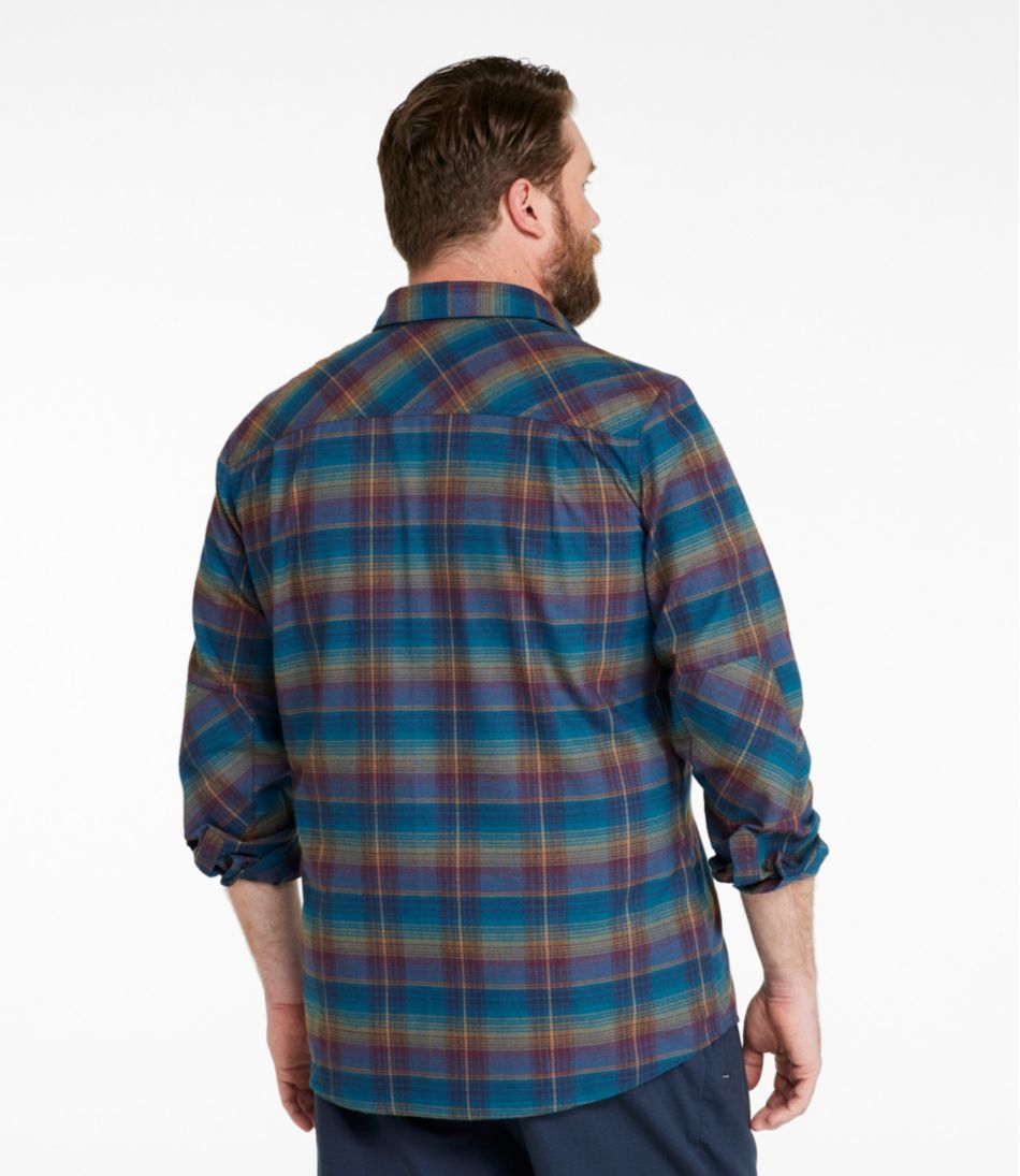 Men's Katahdin Performance Flannel Shirt, Slightly Fitted | L.L.Bean Value
