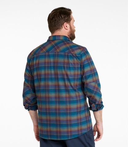 Men's Katahdin Performance Flannel Shirt, Slightly Fitted | L.L.Bean Value