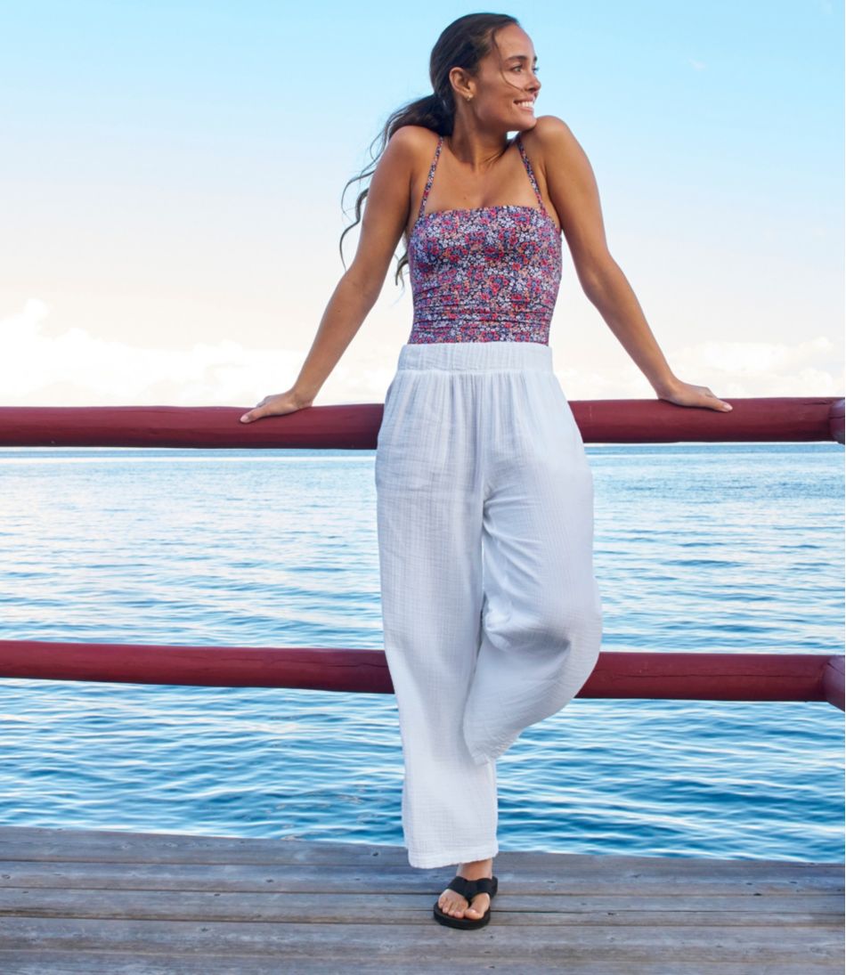 Women's Cloud Gauze Wide-Leg Pants | L.L.Bean Exclusive