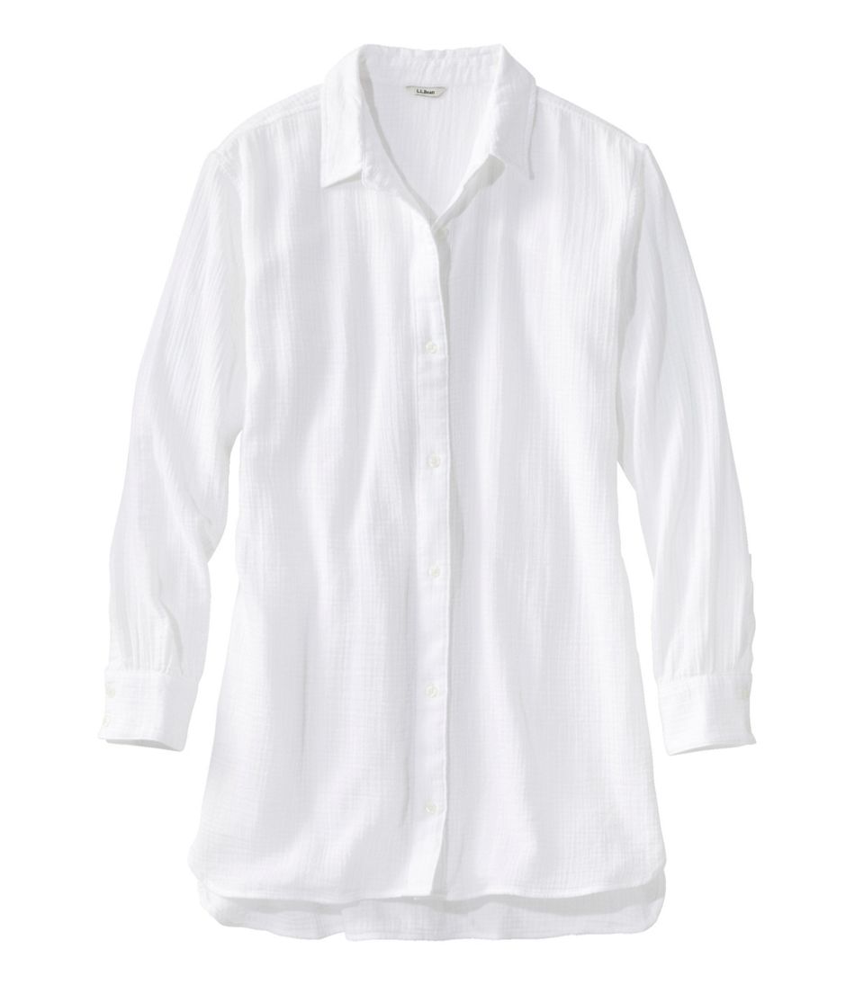 Women's Cloud Gauze Cover-Up Shirt | L.L.Bean Value
