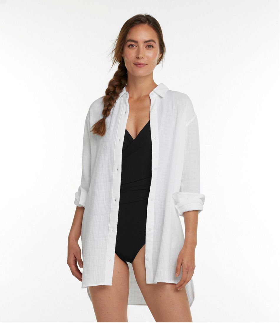 Women's Cloud Gauze Cover-Up Shirt | L.L.Bean Value