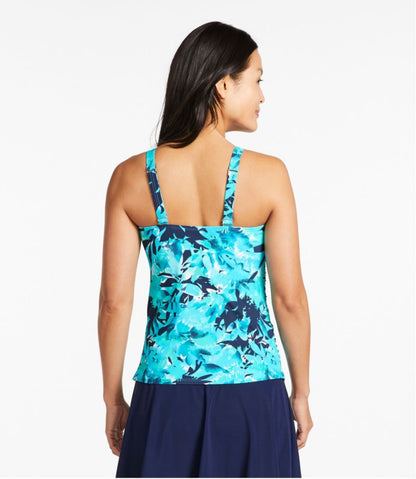 Women's Shaping Swimwear, Tankini Top Print | L.L.Bean Great Value