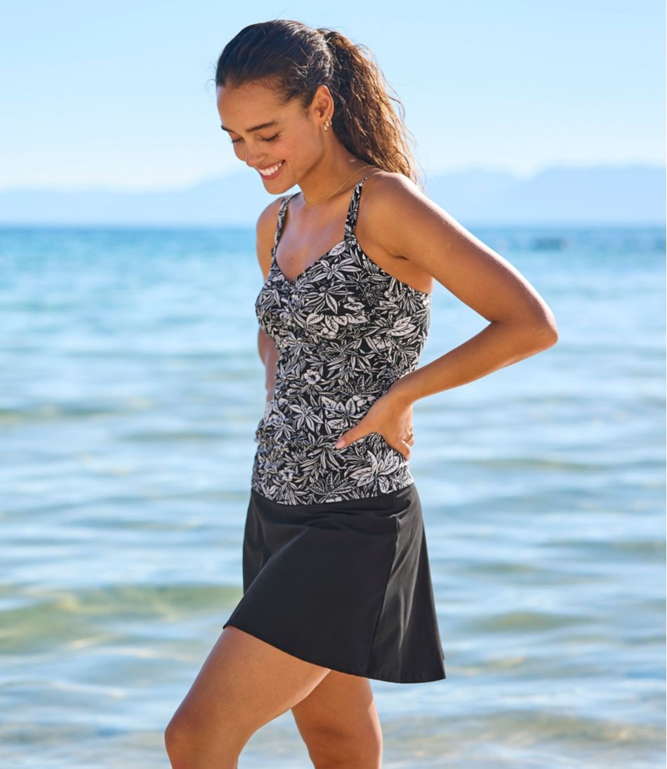 Women's Shaping Swimwear, Tankini Top Print | L.L.Bean Great Value