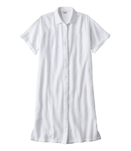 Women's Cloud Gauze Midi Dress | L.L.Bean Featured