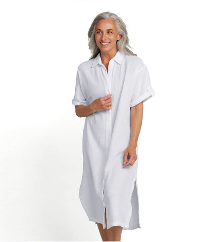 Women's Cloud Gauze Midi Dress | L.L.Bean Featured