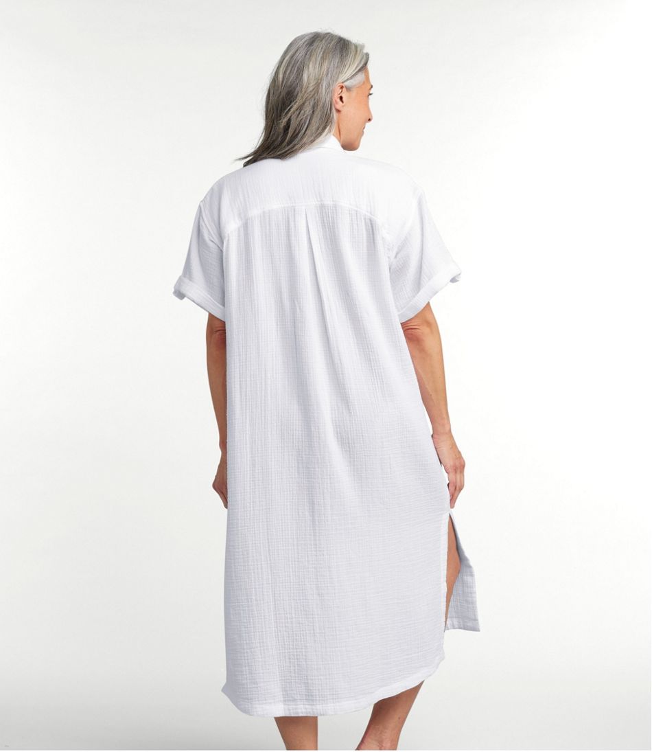 Women's Cloud Gauze Midi Dress | L.L.Bean Featured