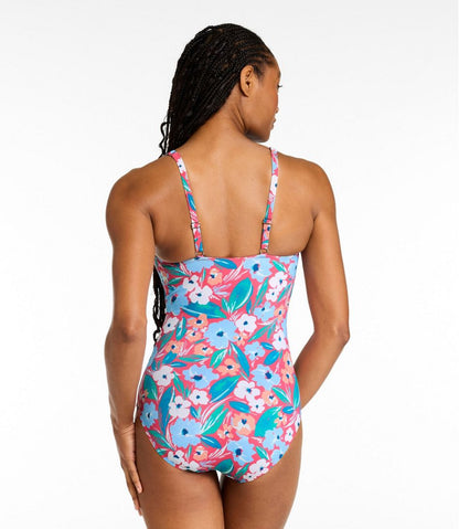 Women's BeanSport Swimwear, Squareneck Tanksuit Print | L.L.Bean Featured