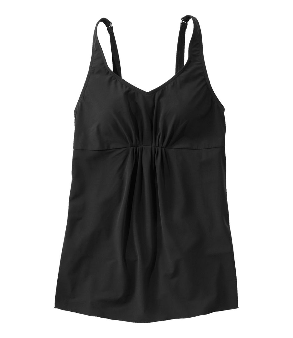 Women's Shaping Swimwear, Soft-Drape Tankini Top | L.L.Bean Signature