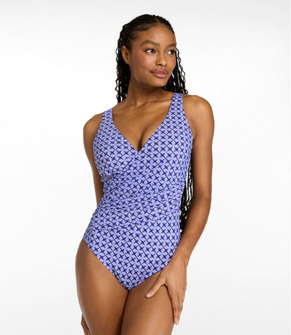 Women's Shaping Swimwear, Tanksuit Print | L.L.Bean Classic