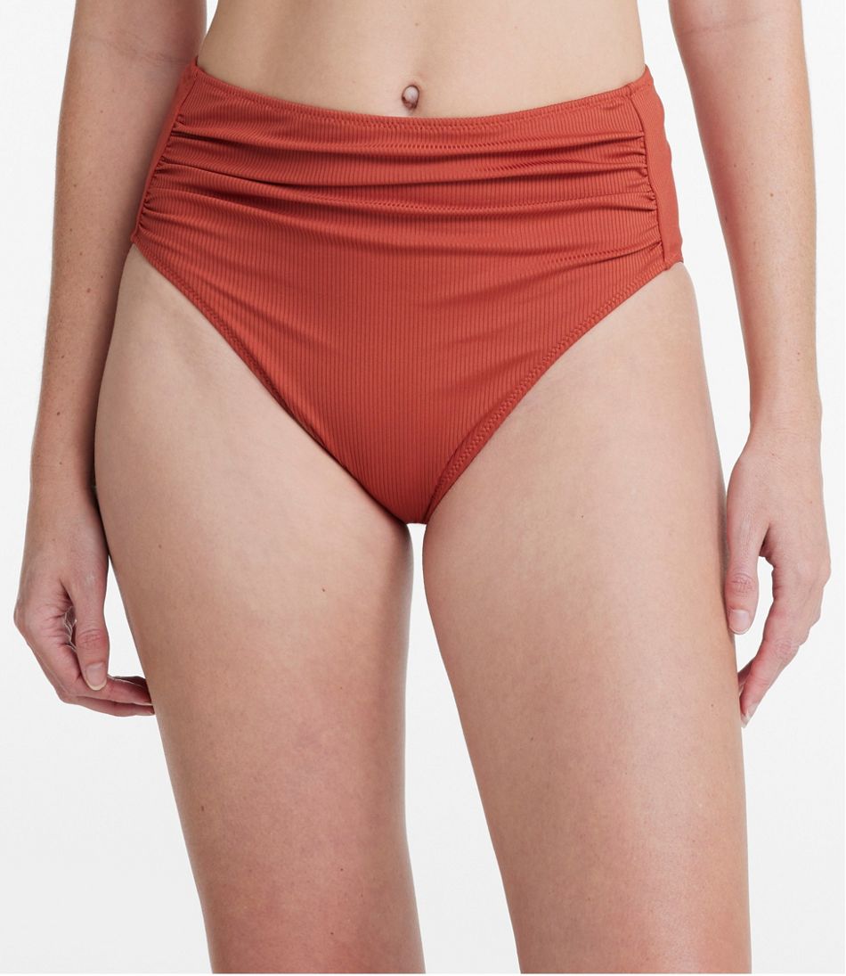 Women's Sea Cove Swimwear, High-Waist Brief | L.L.Bean Featured