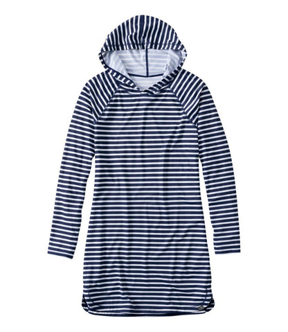 Women's SunSmart® UPF 50+ Sun Shirt, Hooded Tunic Print | L.L.Bean Best Seller