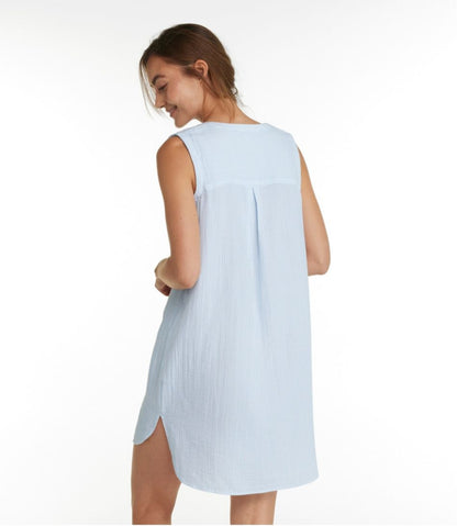 Women's Cloud Gauze Cover-Up Dress, Stripe | L.L.Bean Recommended