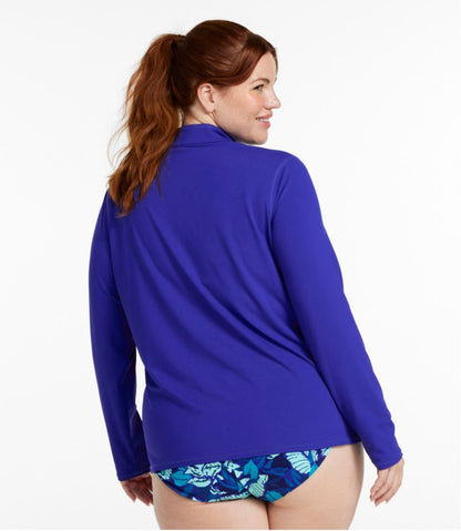 Women's SunSmart® UPF 50+ Sun Shirt, Quarter-Zip | L.L.Bean Signature