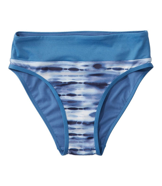 Women's New Currents Swimwear, Mid-Rise Brief Print | L.L.Bean Latest