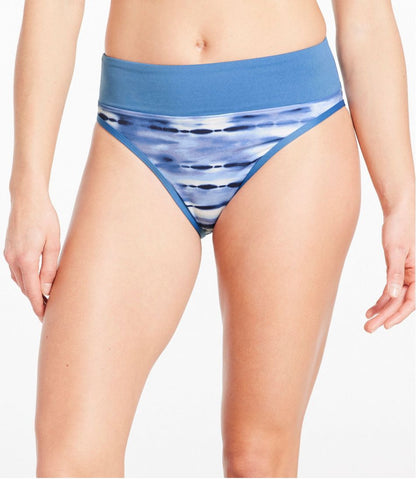 Women's New Currents Swimwear, Mid-Rise Brief Print | L.L.Bean Latest