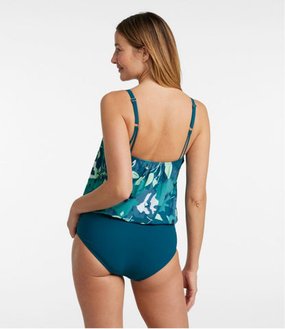Women's Shaping Swimwear, Blouson Tanksuit Print | L.L.Bean Trending