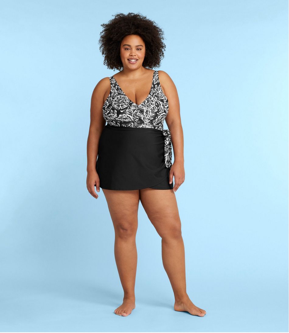 Women's Summersalt The Ruched Swim Skirt | L.L.Bean Exclusive