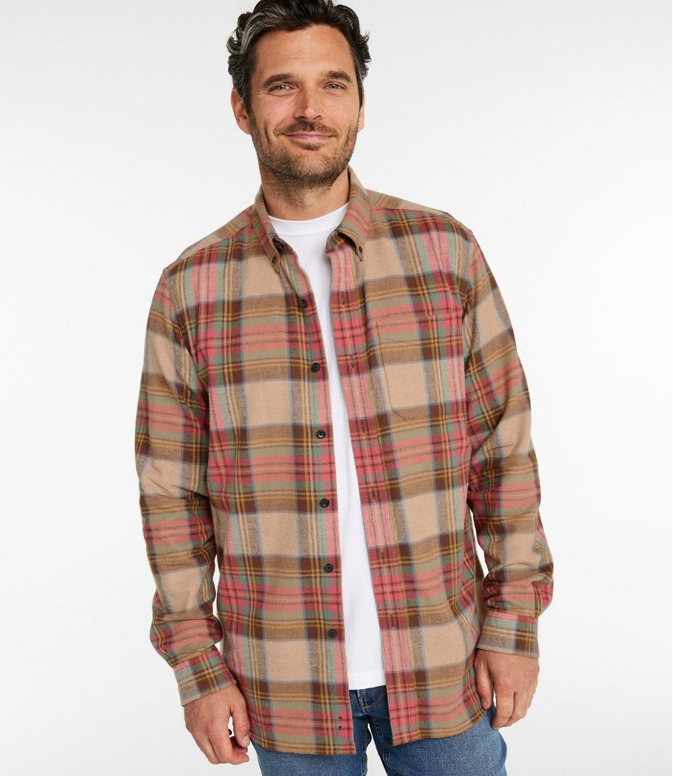 Men's Scotch Plaid Flannel Shirt, Traditional Fit | L.L.Bean Classic