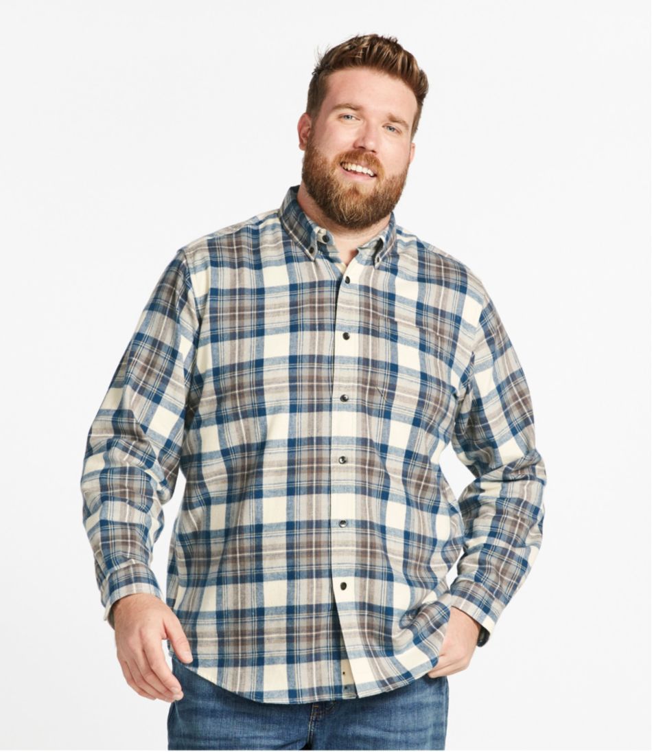 Men's Scotch Plaid Flannel Shirt, Traditional Fit | L.L.Bean Classic