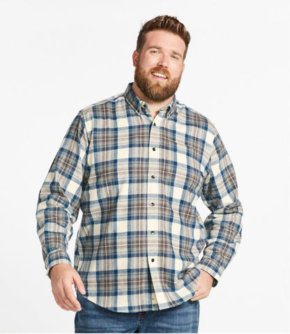 Men's Scotch Plaid Flannel Shirt, Traditional Fit | L.L.Bean Classic