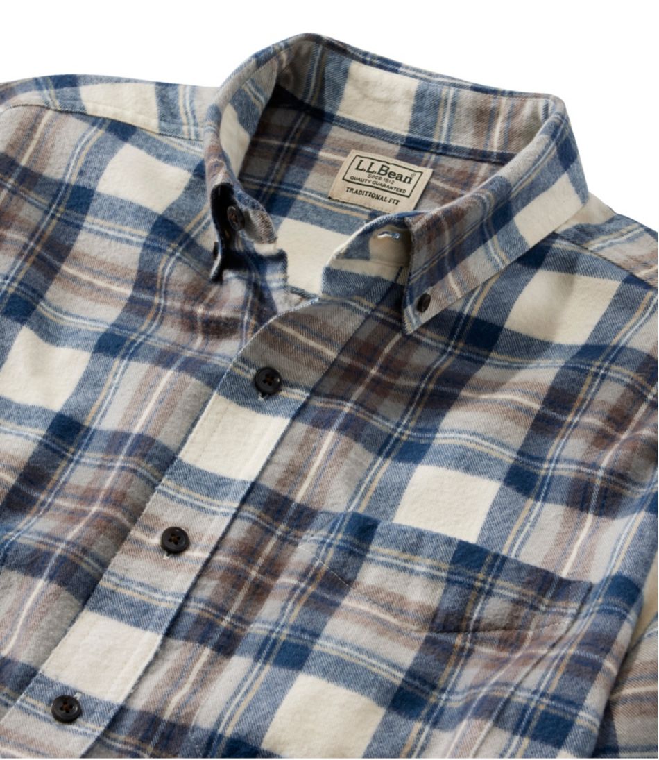 Men's Scotch Plaid Flannel Shirt, Traditional Fit | L.L.Bean Classic