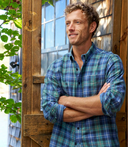Men's Scotch Plaid Flannel Shirt, Traditional Fit | L.L.Bean Classic