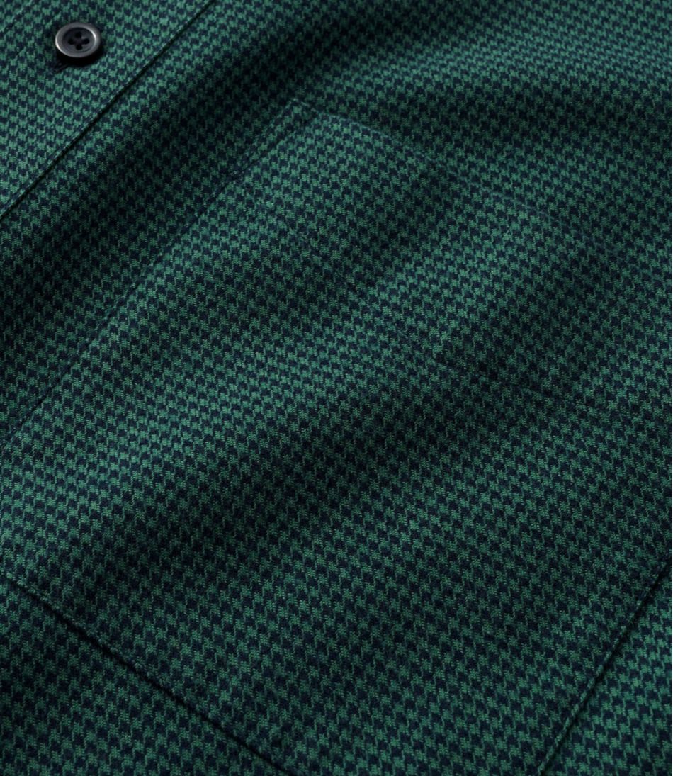 Men's Wicked Good Flannel Shirt, Traditional Fit, Houndstooth | L.L.Bean Everyday
