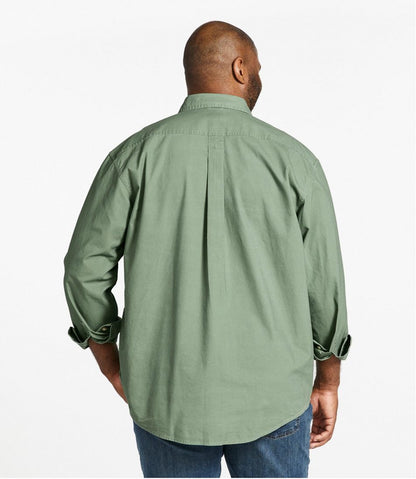 Men's Sunwashed Canvas Shirt, Traditional Fit | L.L.Bean Value