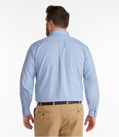 Men's Wrinkle-Free Pinpoint Oxford Cloth Shirt, Traditional Fit | L.L.Bean Featured