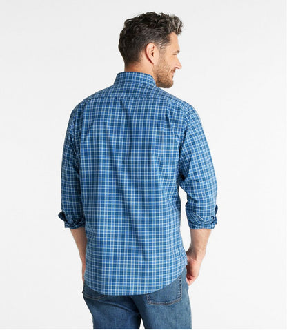 Men's Wrinkle-Free Kennebunk Sport Shirt, Slightly Fitted Check | L.L.Bean Popular