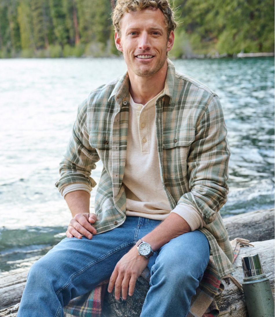 Men's 1912 Field Flannel Shirt, Slightly Fitted Untucked Fit, Plaid | L.L.Bean Trending