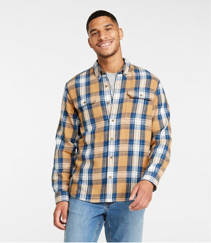 Men's 1912 Field Flannel Shirt, Slightly Fitted Untucked Fit, Plaid | L.L.Bean Trending