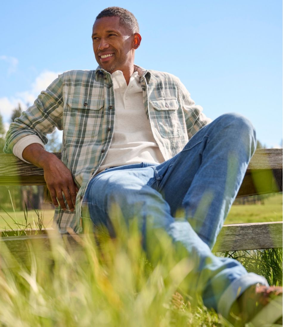 Men's 1912 Field Flannel Shirt, Slightly Fitted Untucked Fit, Plaid | L.L.Bean Trending
