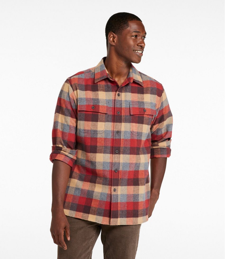 Men's Chamois Shirt, Traditional Fit, Plaid | L.L.Bean Best Seller