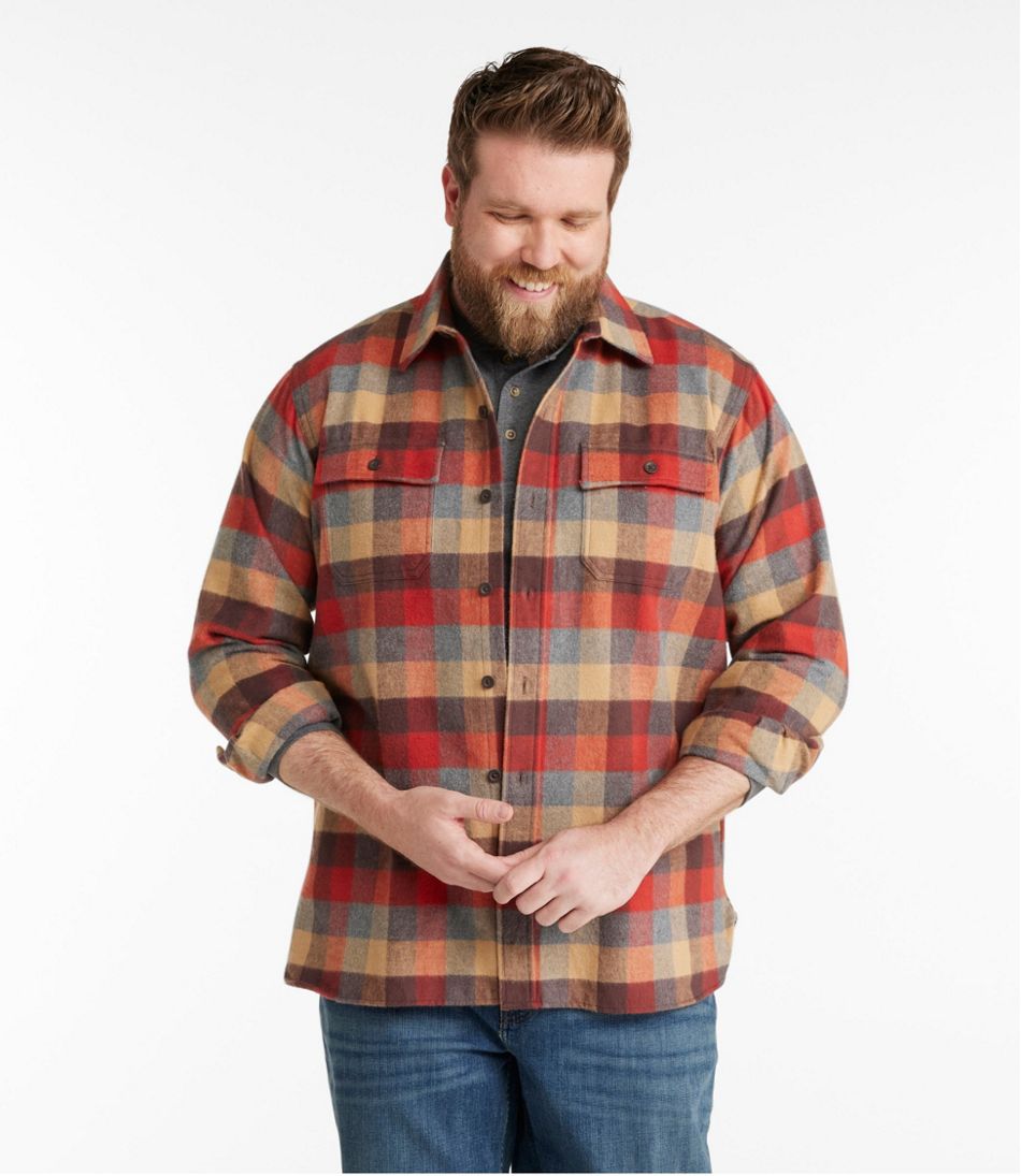 Men's Chamois Shirt, Traditional Fit, Plaid | L.L.Bean Best Seller