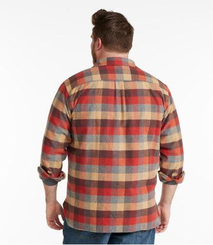 Men's Chamois Shirt, Traditional Fit, Plaid | L.L.Bean Best Seller